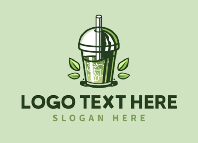 do creative food, drink, juice bar, restaurant logo