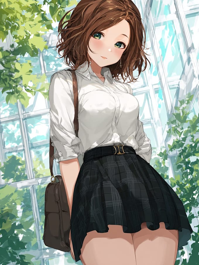 draw a anime character