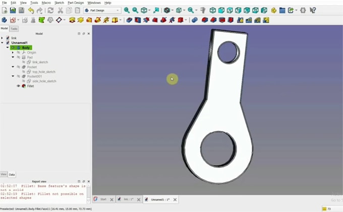 design professional freecad 3d models and prototypes