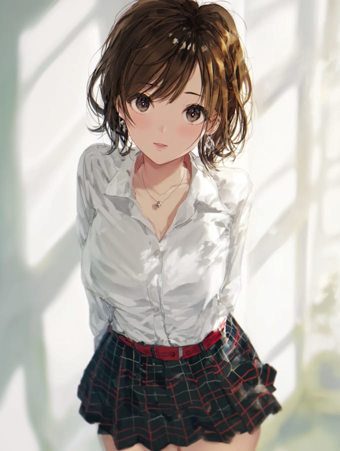 draw anime character for you