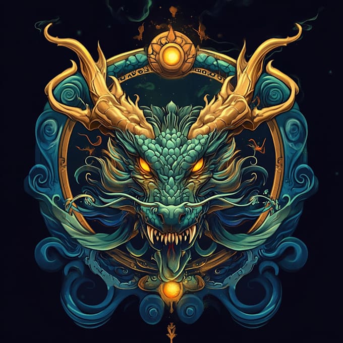 make a an fantasy game logo