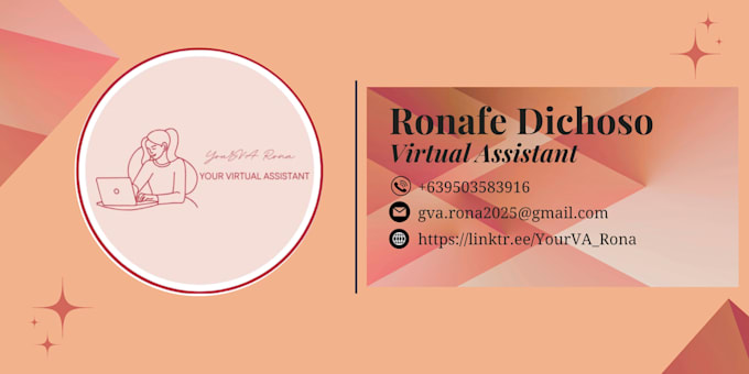 work as a personal and virtual assistant