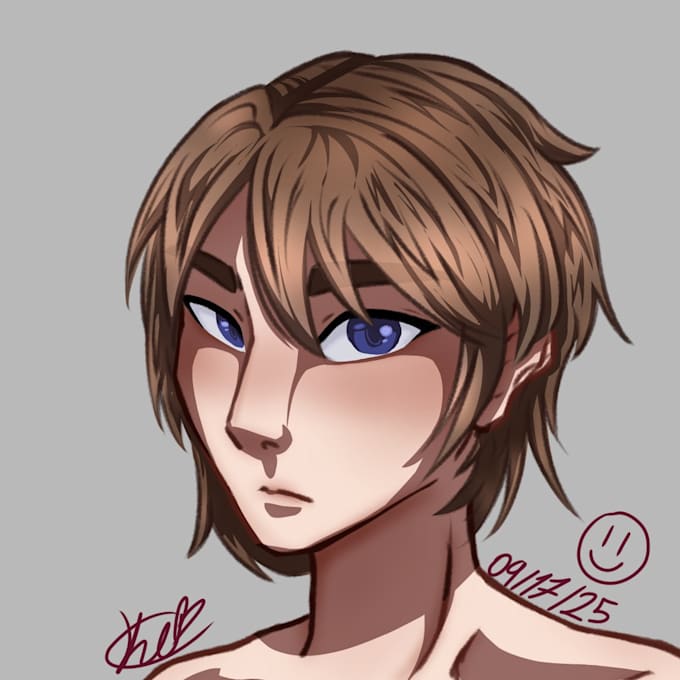 get an anime style illustration that is fun and dynamic
