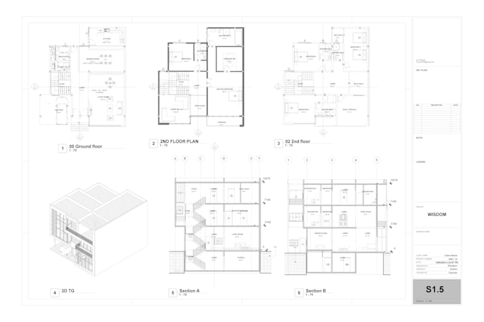 create architectural 2d and 3d floor plans using revit