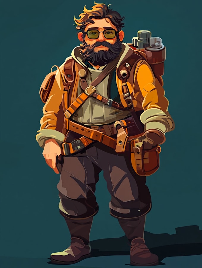 create a top down character for your 2d game