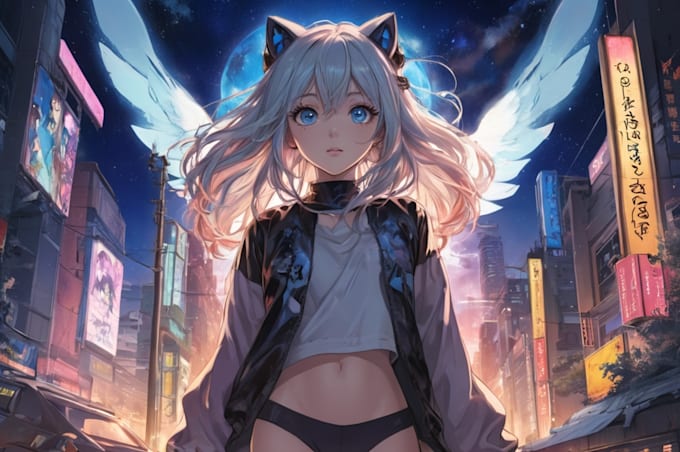 create your eye catching anime character art
