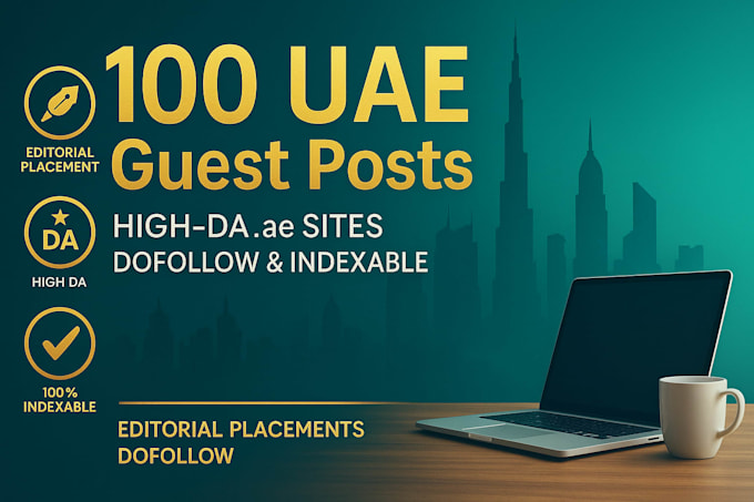 high da dr uae guest post full indexable dofollow backlinks