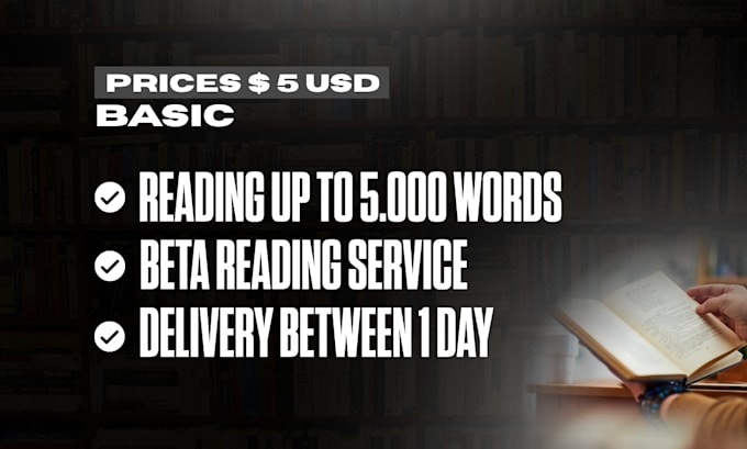 a service of beta reading