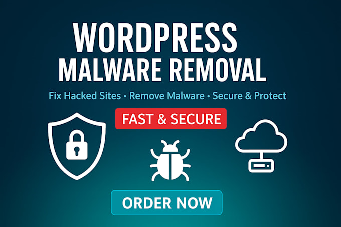 clean hacked wordpress site, remove malware and secure your website