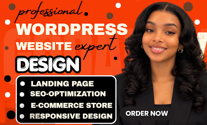 design or redesign your hostinger and wordpress website professionally
