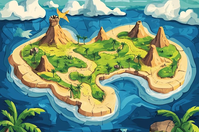 map illustration vector illustration vector map