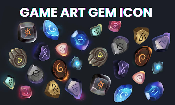 design game art ability and skill icons for rpg, mobile game UI, spells, power