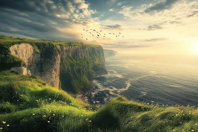 design stunning fantasy landscape