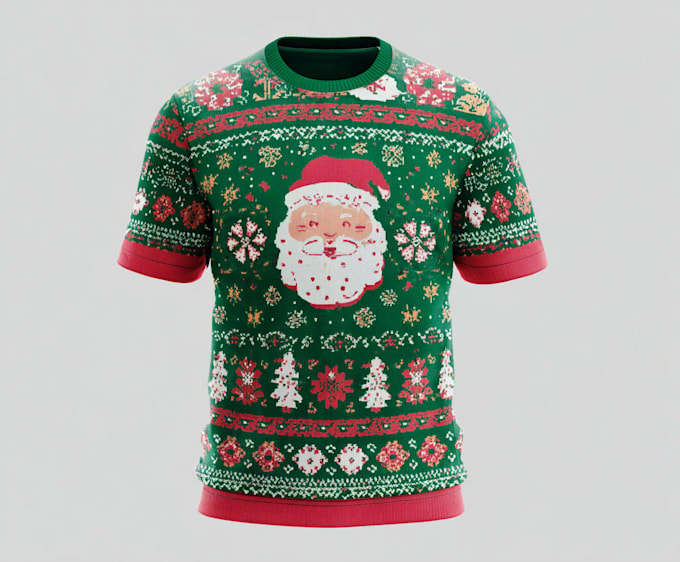 create christmas, retro groovy xmas tshirt design