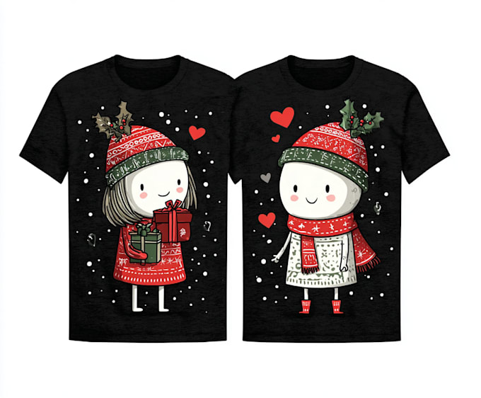 create christmas, retro groovy xmas tshirt design