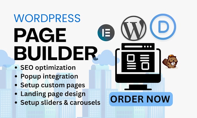 setup wordpress page builder elementor pro divi beaver builder brizy seedprod