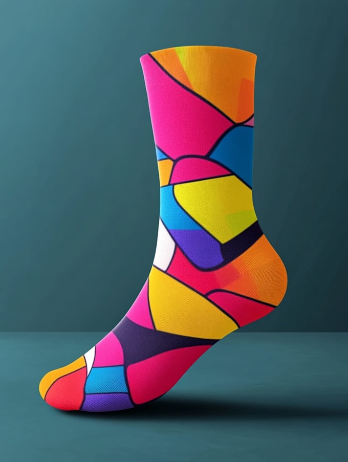 design a unique socks design for your brand
