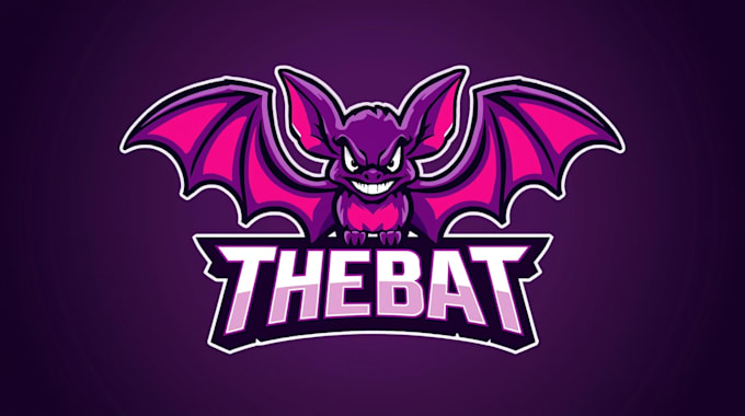 make high quality bat logo for you with new concept