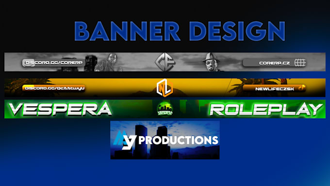 design full server graphics