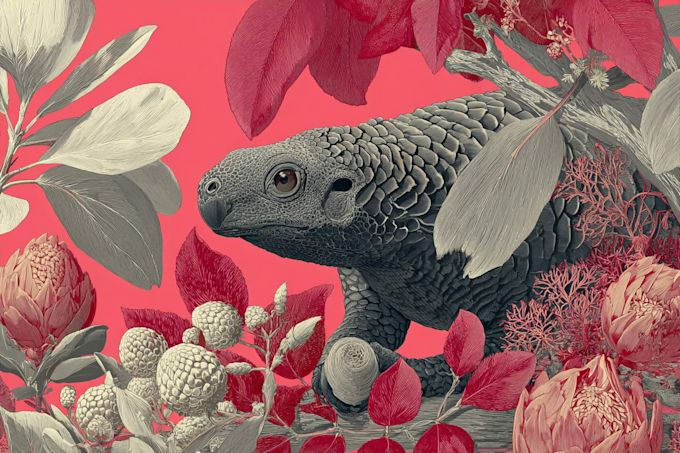 draw high quality animal, insect, and botanical art