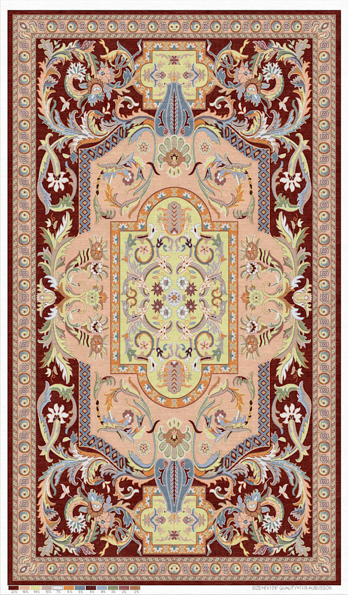 design seamless rug, carpet, and textile patterns