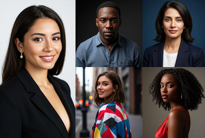 create realistic ai headshots for linkedin