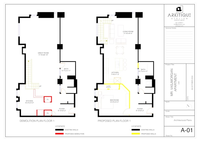 create professional 2d architectural drawing, floor plan and house plans