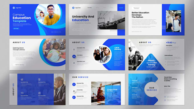 do student project slides educational webinar presentation academic lecture deck