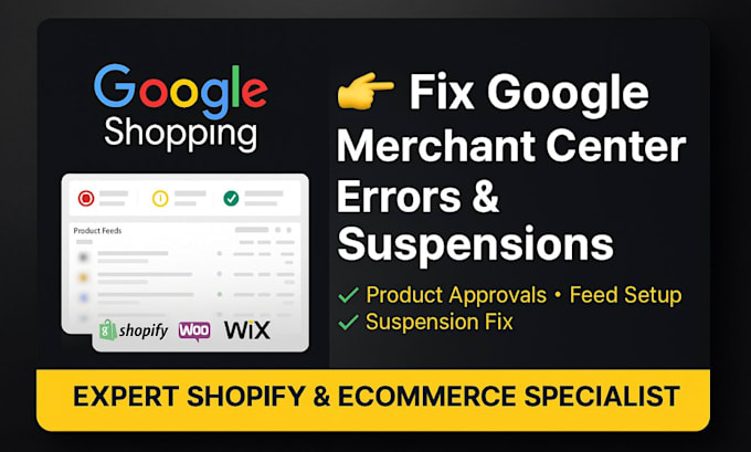 fix product feed errors fix gmc misinterpretation fix google merchant suspension