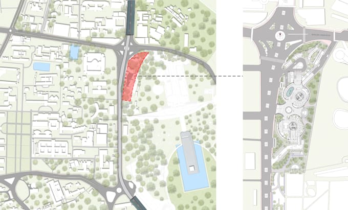 design architectural mapping, site analysis, master planning and diagrams