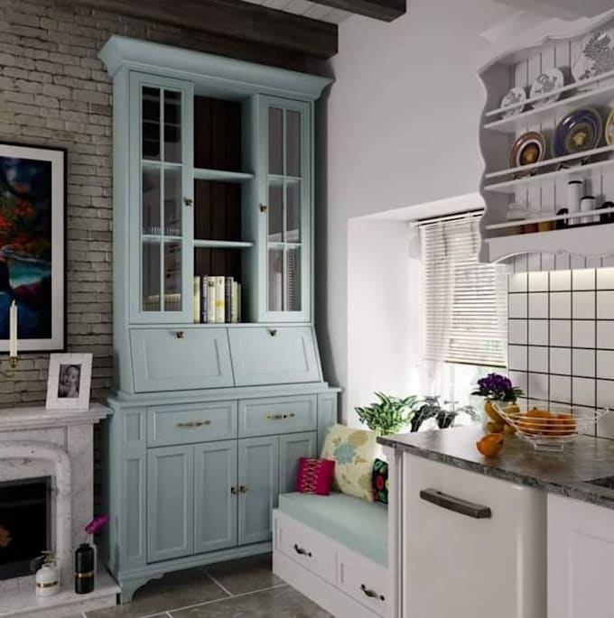 3d interior desing for homes, offices, cafes sketchup and d5 render