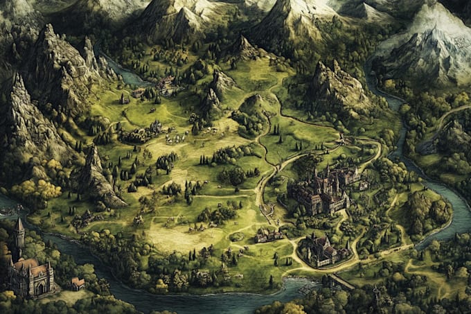 design custom maps using inkarnate for your fantasy worlds