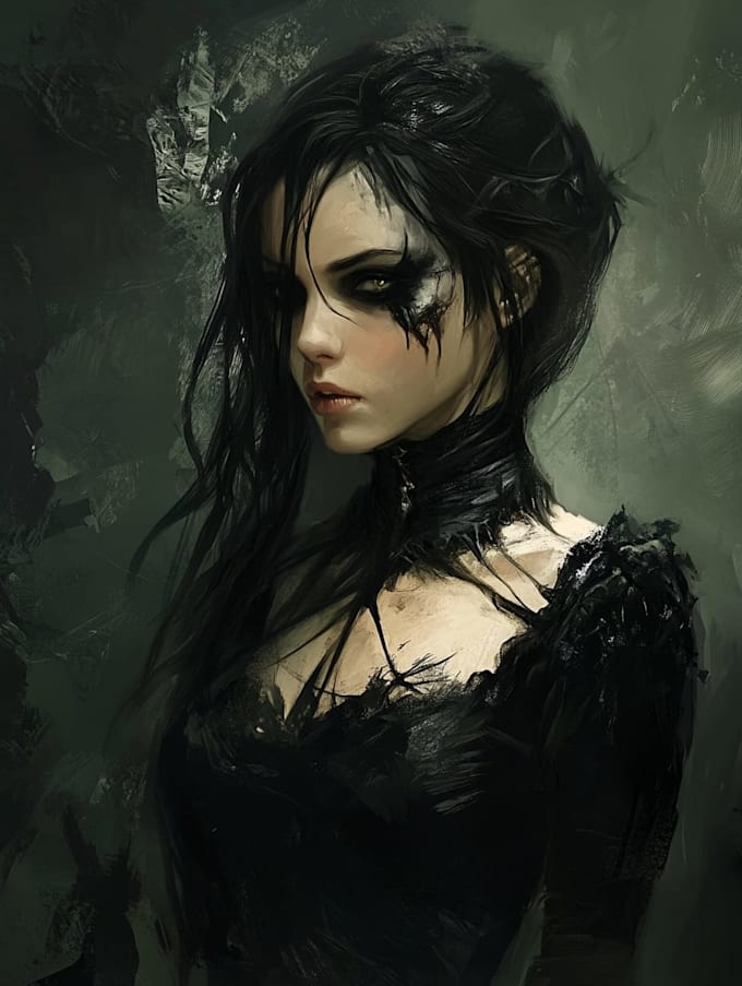 do horror character design