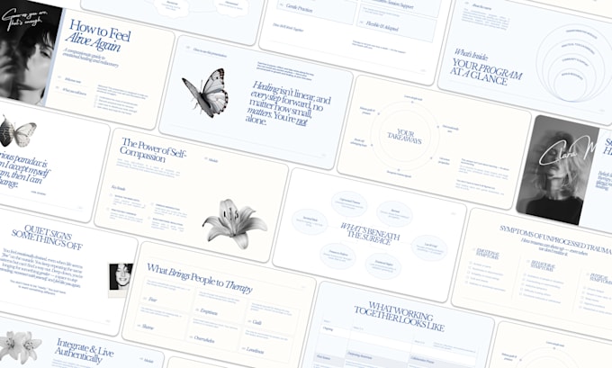 design a creative and modern powerpoint presentation