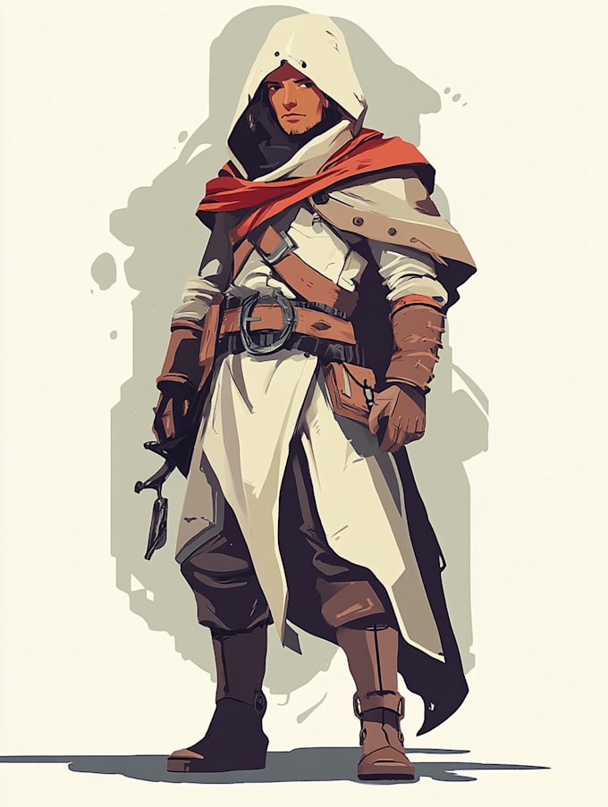 make a simple 2d game characters