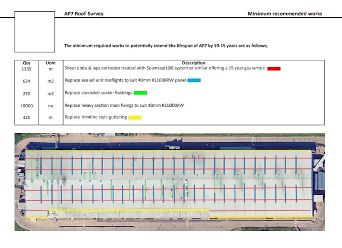 take off or survey and estimate roofing and cladding projects in the UK