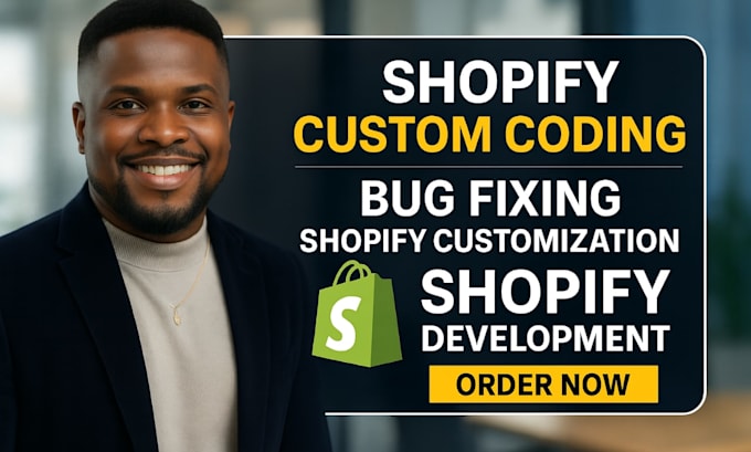 shopify custom coding and fix shopify bugs