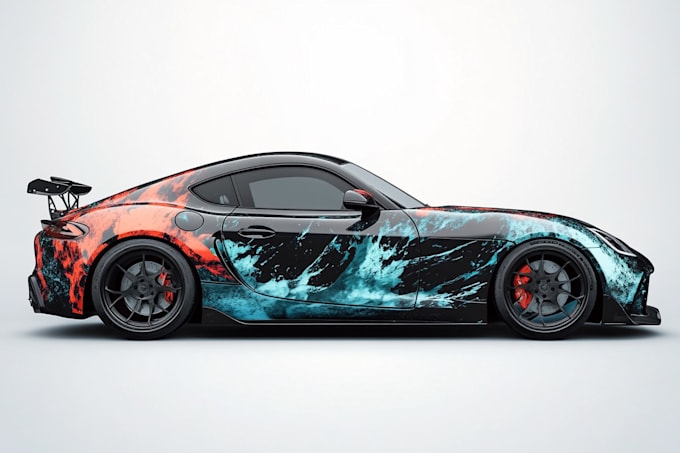 design professional car wrap, car wrap, vehicle wrap design