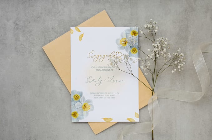design elegant invitations for weddings, parties, and all occasions