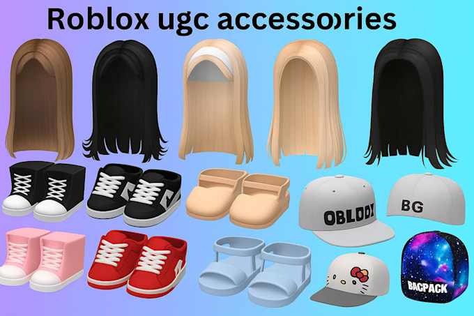 Create custom roblox ugc accessories, hats, and avatar items by Jackie ...