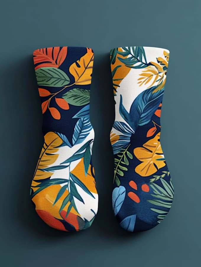 create custom and unique socks design