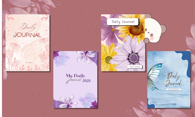create custom journal and planner covers