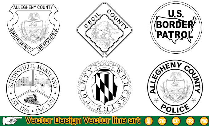 create vector tracing simple line art logo re created vector