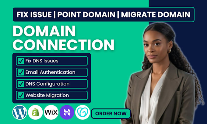 point,connect or transfer domain to shopify squarespace wordpress, fix dns issue