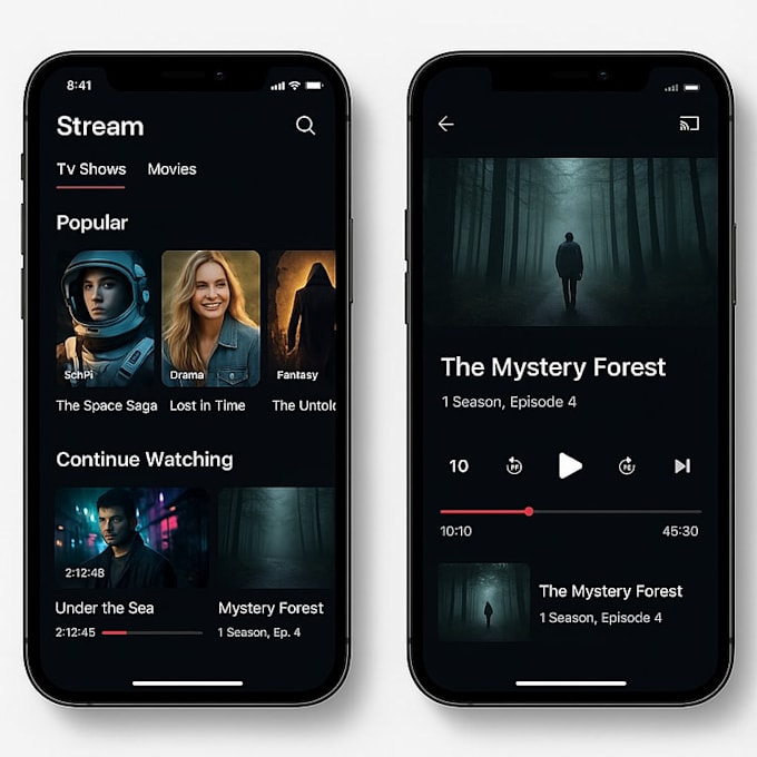 develop live streaming app, video streaming app, live streaming website