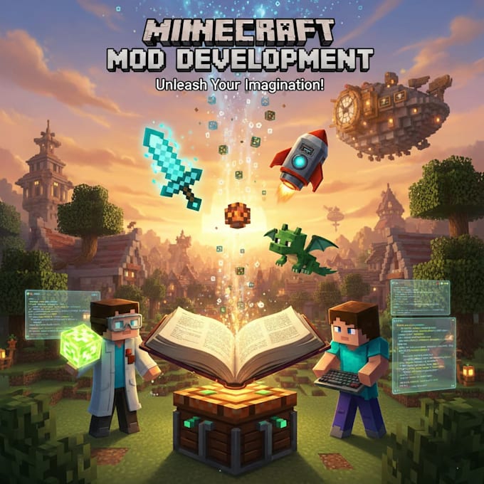 code a seamless minecraft mod for you