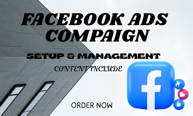 Setup and manage facebook ads, conversion with fb pixel and meta ads ...