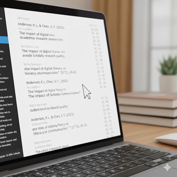 do reference formatting professionally
