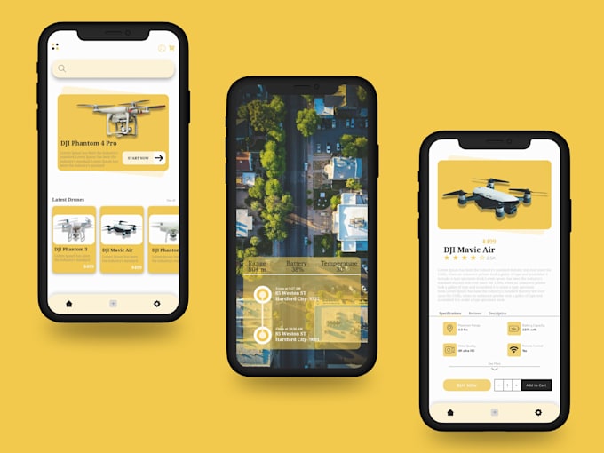create perfectional and pleasing user interface