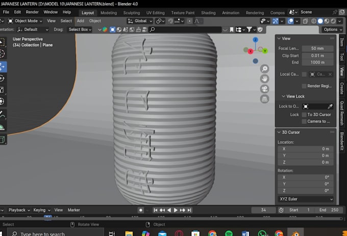 do 3d modeling and lumion animation of any type